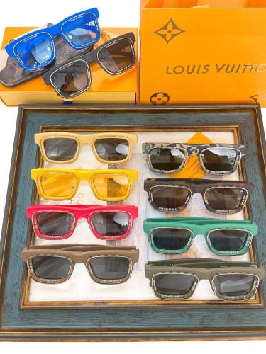 1:1 quality version Square Frame Double Rim Glasses 10 colors