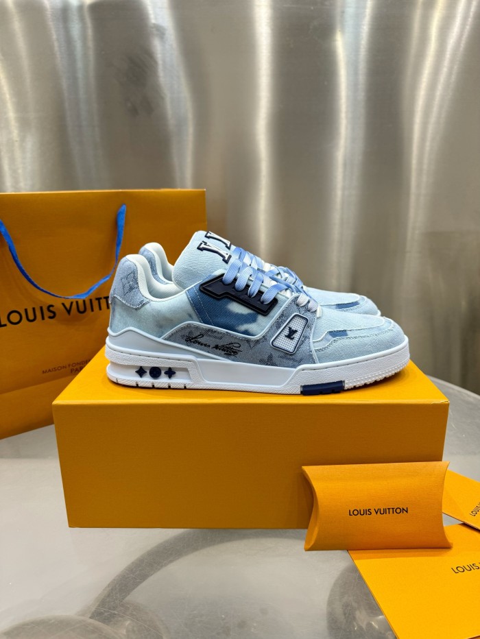 1:1 quality version Tie-Dye Gradient Sneakers 2 colors