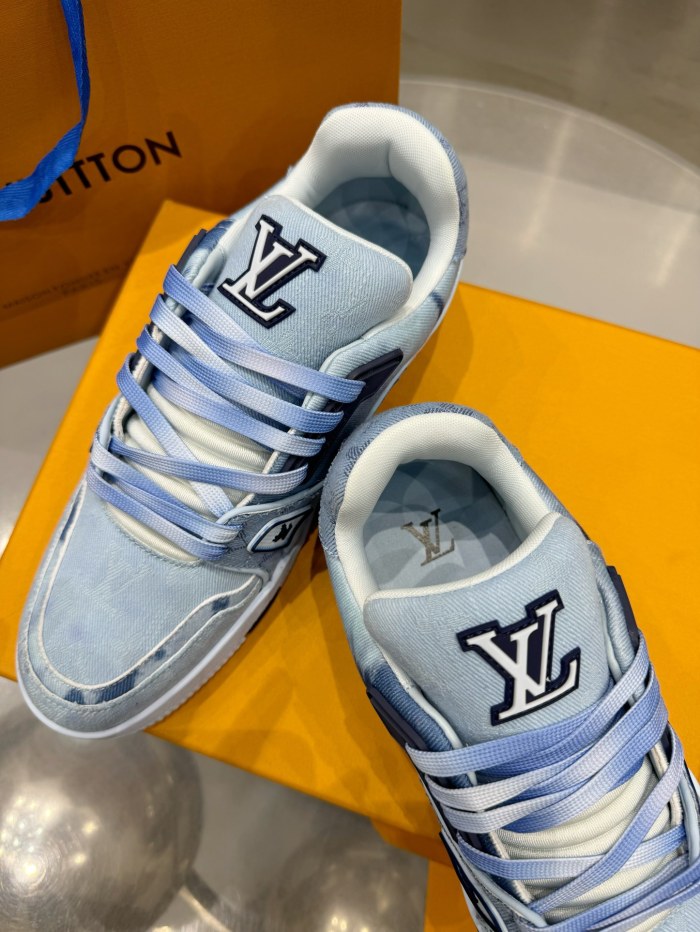 1:1 quality version Tie-Dye Gradient Sneakers 2 colors