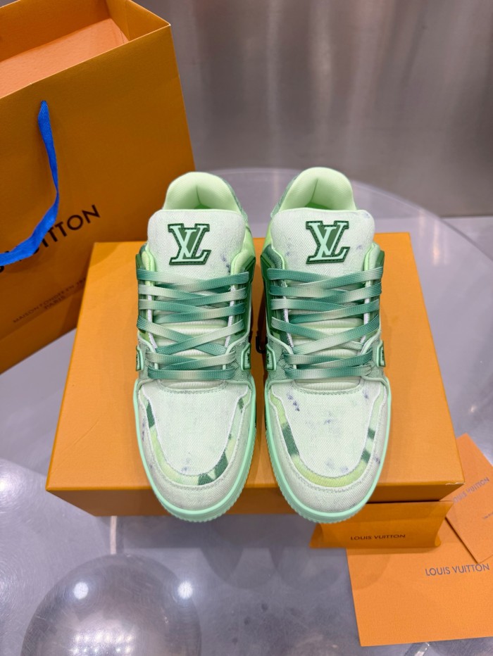 1:1 quality version Tie-Dye Gradient Sneakers 2 colors