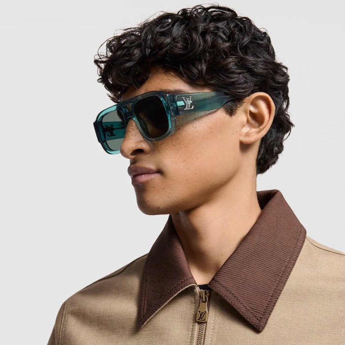 1:1 quality version Aviator Style Wide Leg Glasses 6 colors