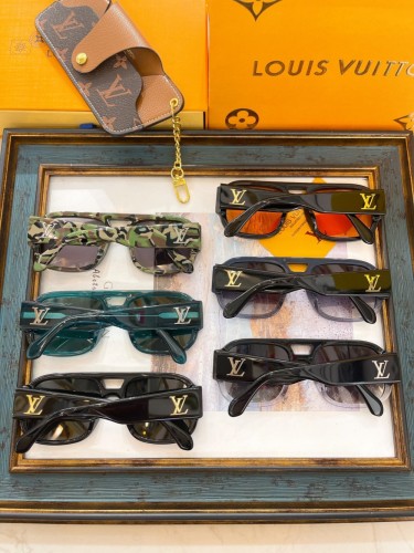 1:1 quality version Aviator Style Wide Leg Glasses 6 colors