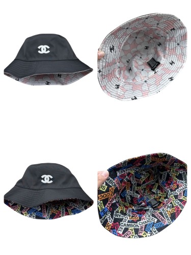 1:1 quality version All Over Printed Floral Monogram Reversible Collision Fisherman's Hat 2 colors