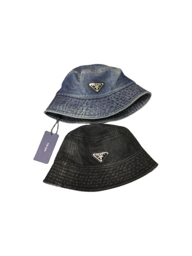 Triangle Label Cowboy Fisherman's Hat 2 colors