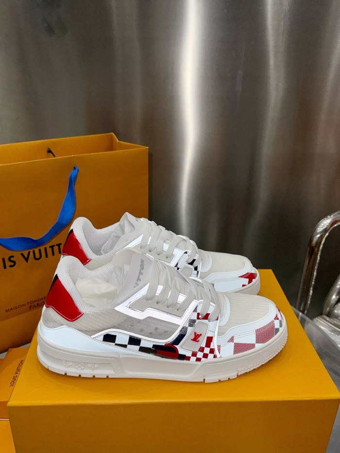 1:1 quality version Mesh Reflective Breathable Sneakers 2 colors