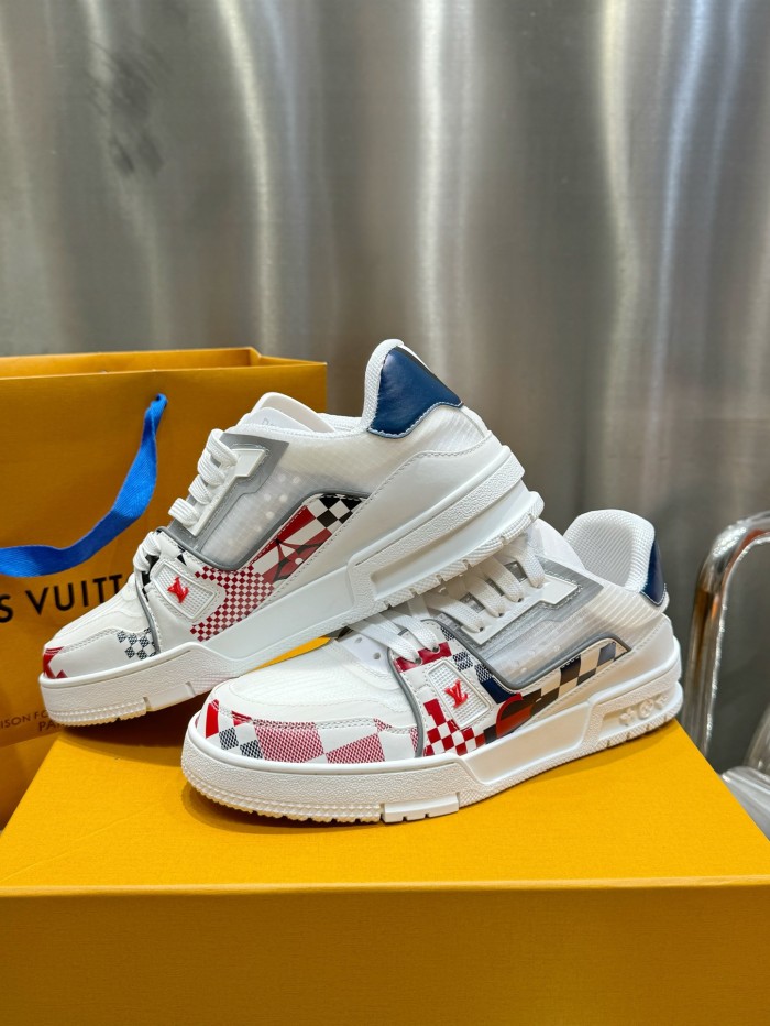 1:1 quality version Mesh Reflective Breathable Sneakers 2 colors