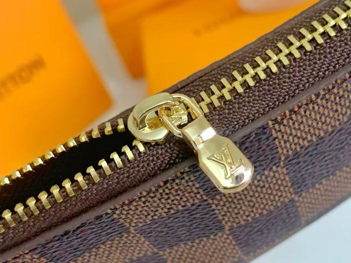 Classic Old Flower Chess Checker Mini Zipper Coin Purse Handbag 3 colors