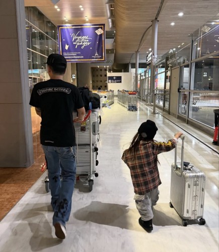 1:1 quality version Front and back classic scroll print Tee