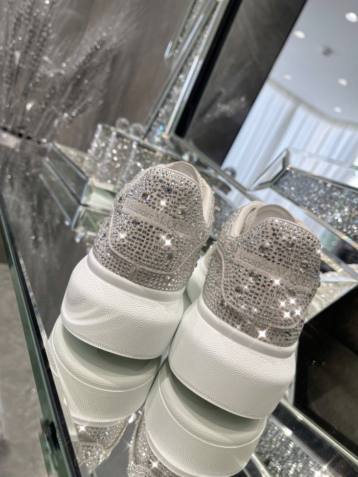 1:1 quality version All over diamonds Colorblocked sneakers for girls 11 colors