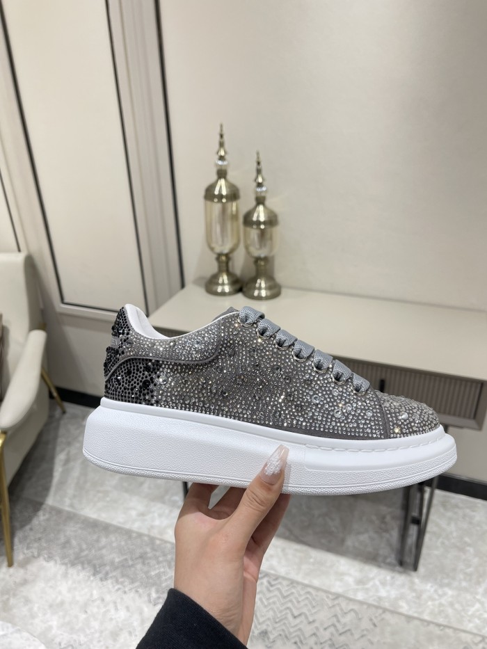 1:1 quality version All over diamonds Colorblocked sneakers for girls 11 colors