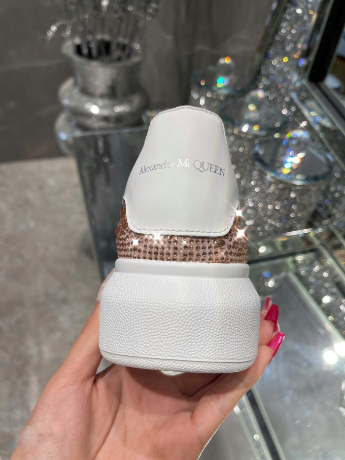 1:1 quality version All over diamonds Colorblocked sneakers for girls 11 colors