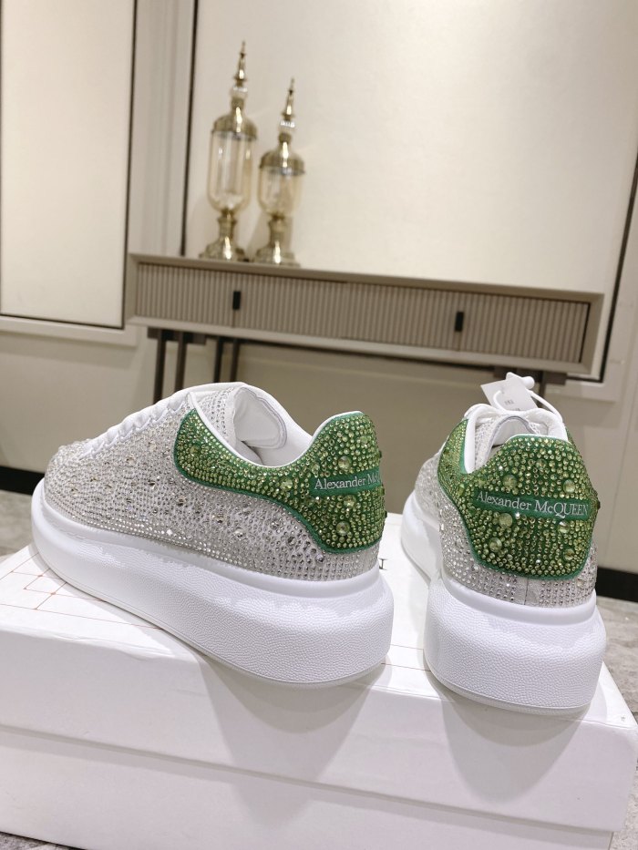 1:1 quality version All over diamonds Colorblocked sneakers for girls 11 colors