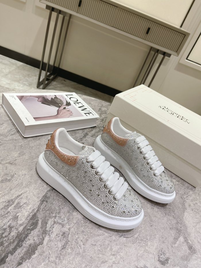 1:1 quality version All over diamonds Colorblocked sneakers for girls 11 colors