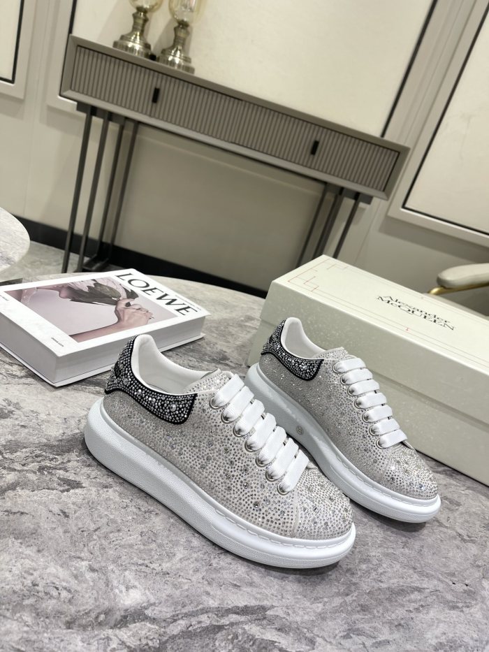 1:1 quality version All over diamonds Colorblocked sneakers for girls 11 colors