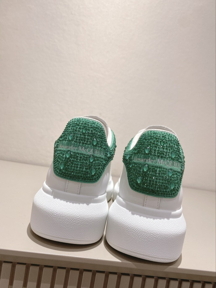 1:1 quality version Shoe Tail Rhinestone Monogram Sneakers 16 colors
