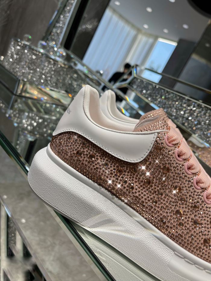1:1 quality version All over diamonds Colorblocked sneakers for girls 11 colors