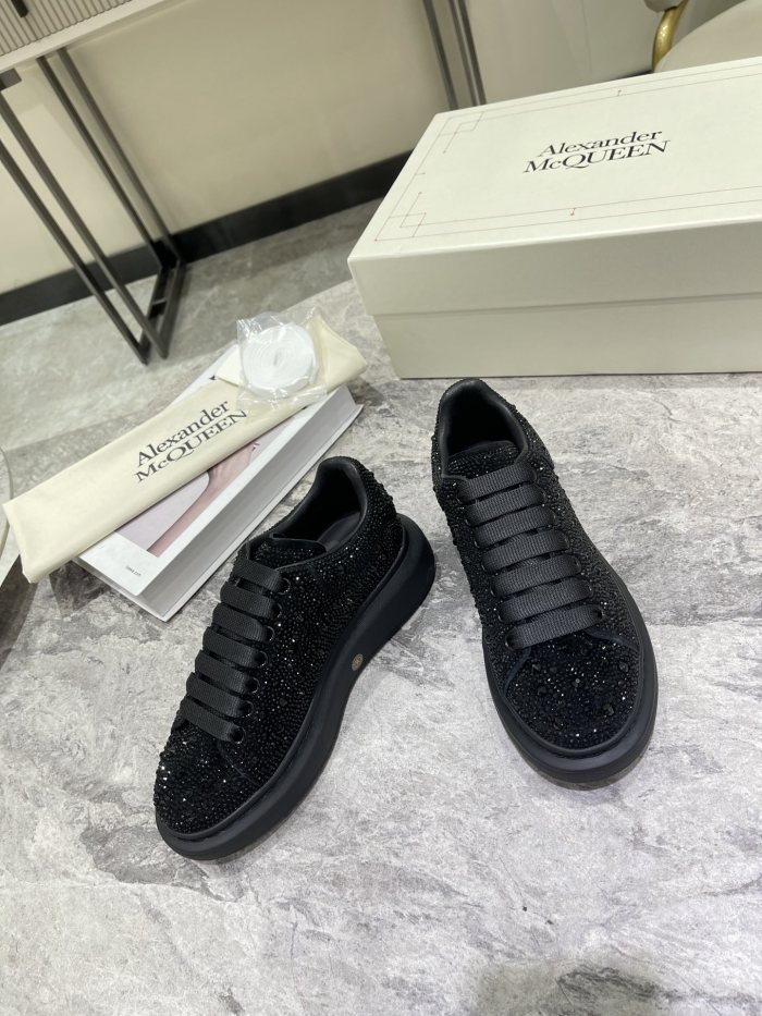 1:1 quality version All over diamonds Colorblocked sneakers for girls 11 colors