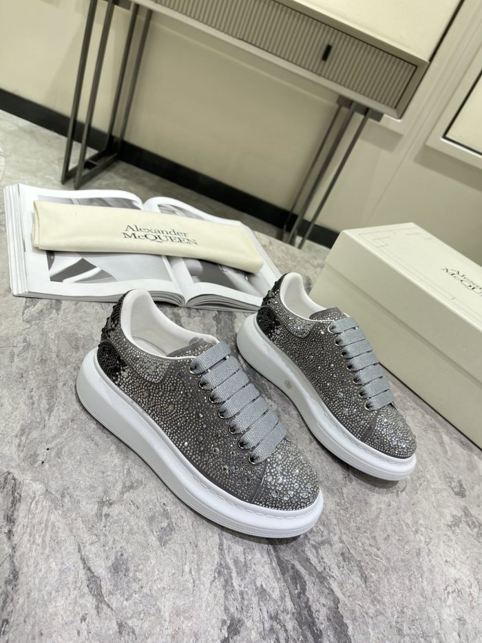 1:1 quality version All over diamonds Colorblocked sneakers for girls 11 colors