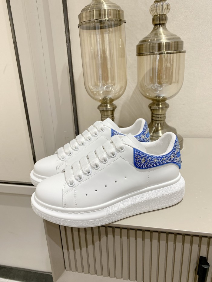 1:1 quality version Shoe Tail Rhinestone Monogram Sneakers 16 colors