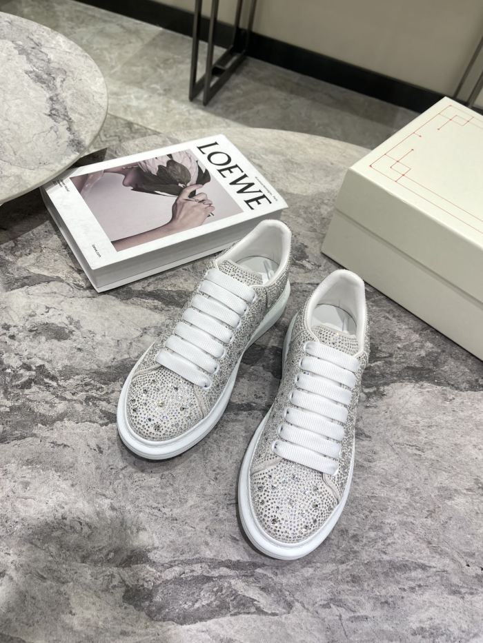 1:1 quality version All over diamonds Colorblocked sneakers for girls 11 colors