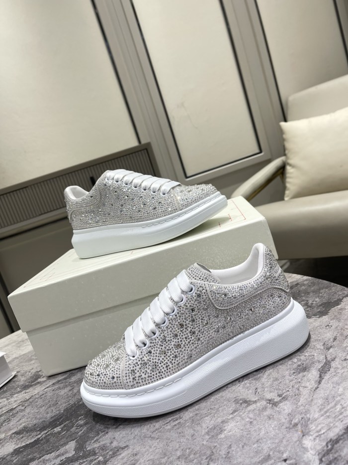 1:1 quality version All over diamonds Colorblocked sneakers for girls 11 colors