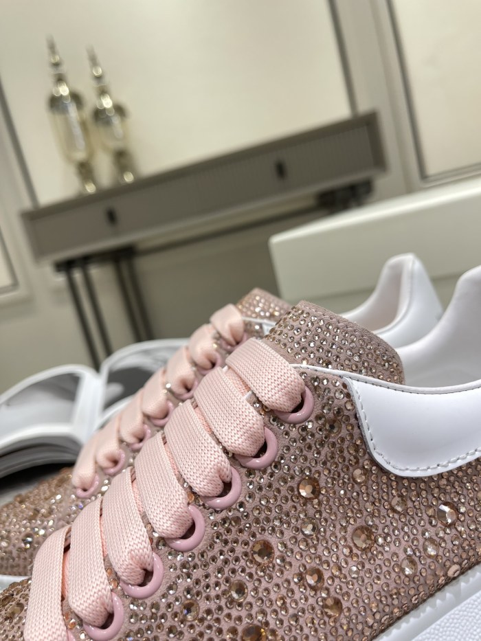 1:1 quality version All over diamonds Colorblocked sneakers for girls 11 colors