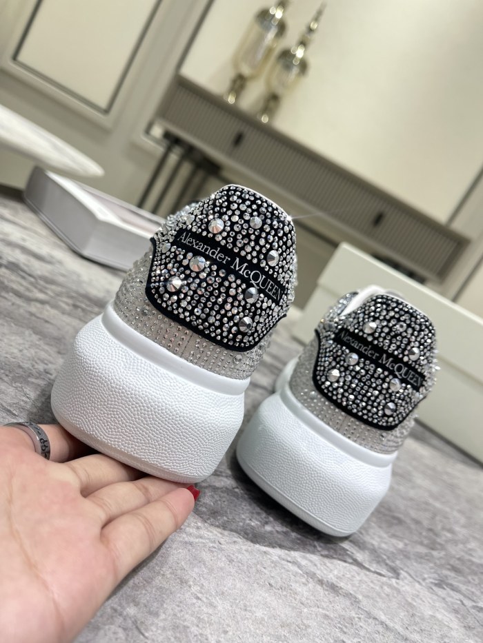 1:1 quality version All over diamonds Colorblocked sneakers for girls 11 colors