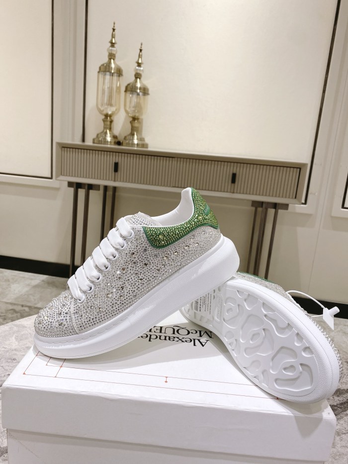 1:1 quality version All over diamonds Colorblocked sneakers for girls 11 colors
