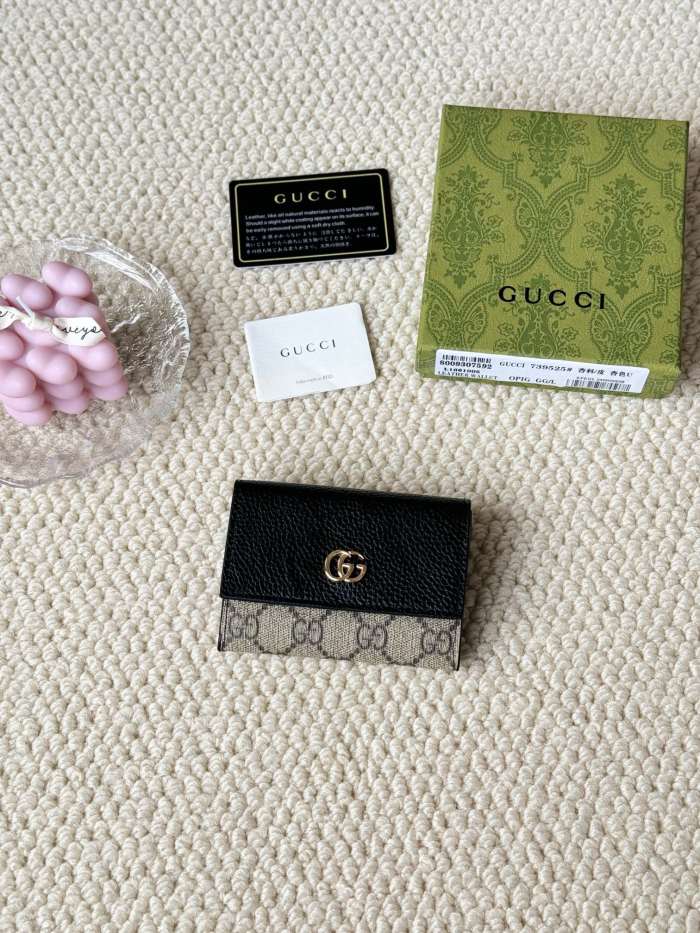 Two Color Mini Folding Coin Purse Card Case