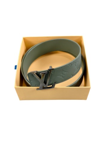  1:1 quality version Classic Vintage Monogrammed Buckle Belt