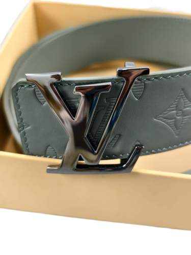  1:1 quality version Classic Vintage Monogrammed Buckle Belt