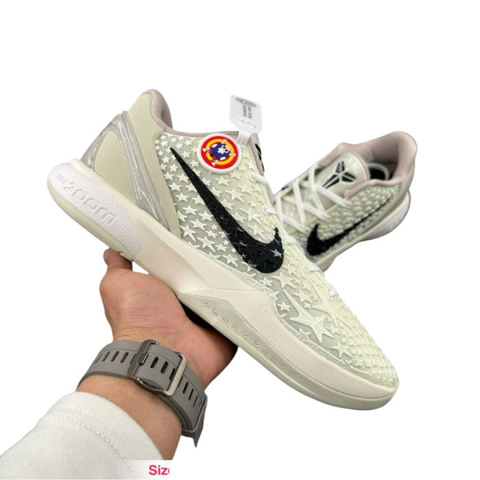N Zoom Kobe 6 Solid Low Top Basketball Shoes