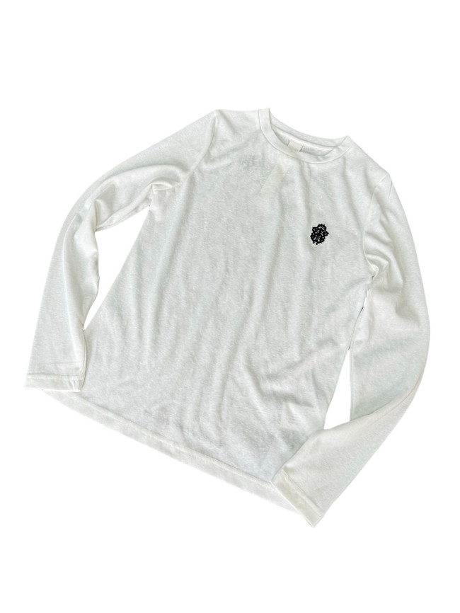 1:1 quality version 27858317 Embroidered Long Sleeve T-shirt for girls