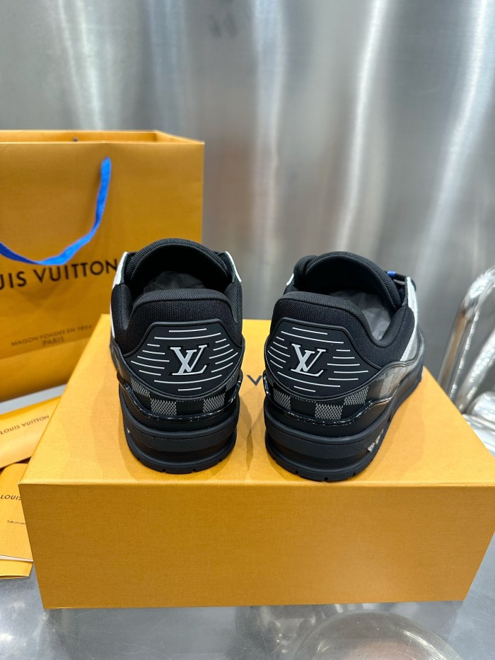 1:1 quality version 27859063 Leather Low Top Shoes 2 colors