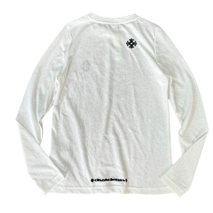 1:1 quality version 27858317 Embroidered Long Sleeve T-shirt for girls