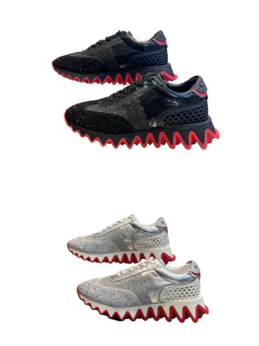 1:1 quality version 27877187 Diamante Shark Sole Sneakers 2 colors