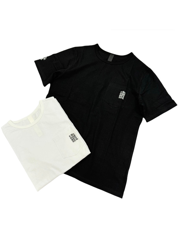 1:1 quality version 27879883 Embroidered Letter Tee 2 colors