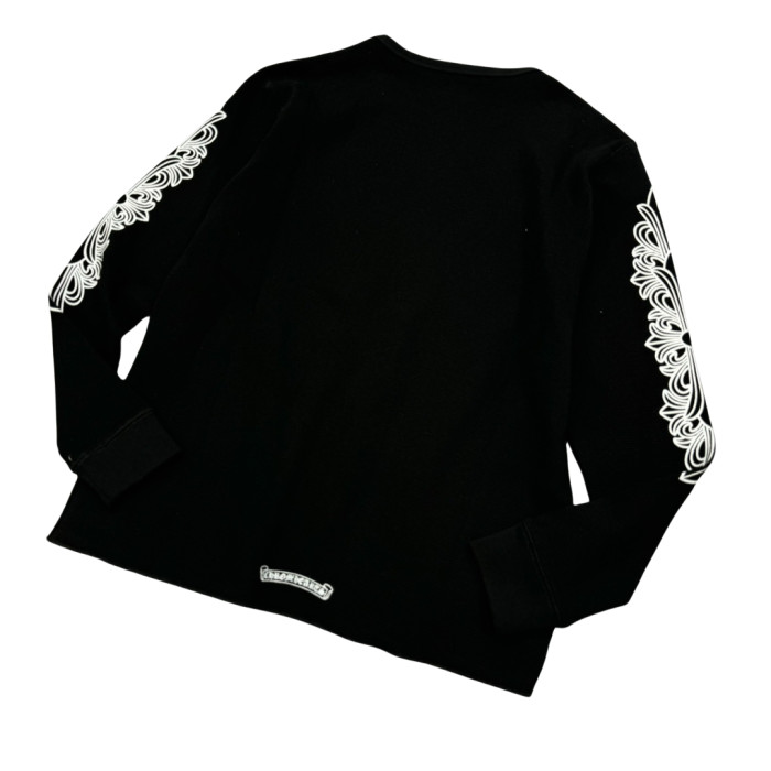 1:1 quality version 27879886 Waffle Fabric Printed Long Sleeve T-Shirt 3 colors