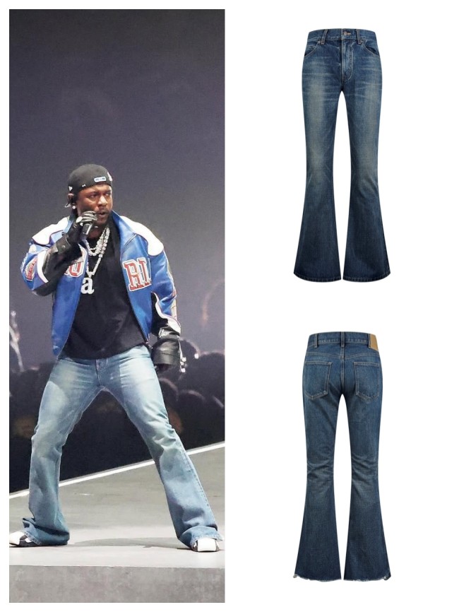 1:1 quality version 27902969 Washed Micro Kendrick Lamar Same Jeans