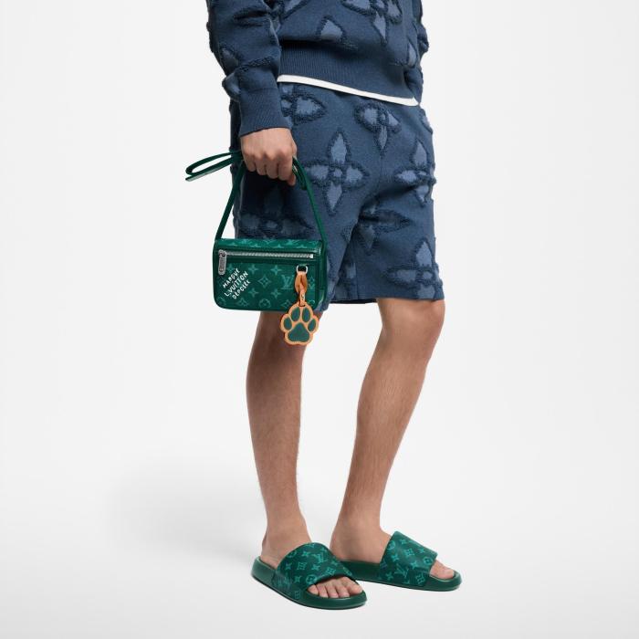1:1 quality version 27922073 Convex appliqué knit shorts