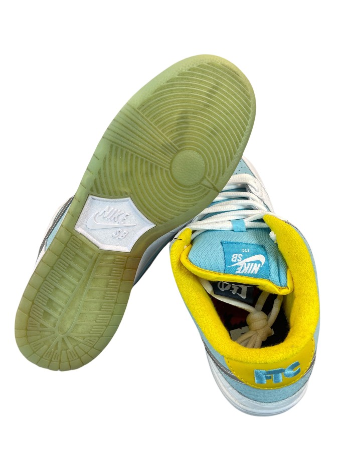 [buy more save more] 27940135 White, Silver and Blue Colorblocking Sneakers【With shoebox】