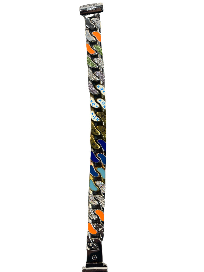 [50% Off]  27954939 Enameled Cuban Bracelet 3 colors