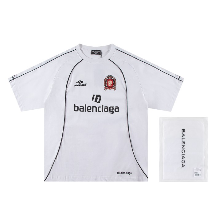 27956969 Embroidered Letter T-Shirt 2 colors