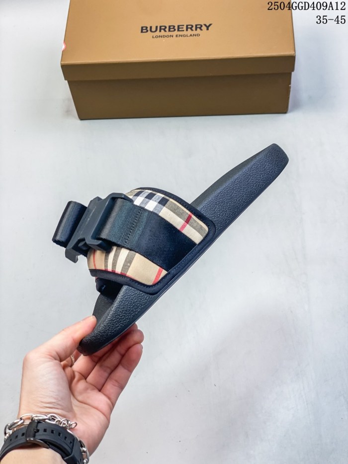 1:1 quality version 27958651 Plaid Dive Slippers