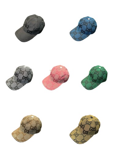 1:1 quality version  27963018 Large Double G Baseball Cap 7 colors