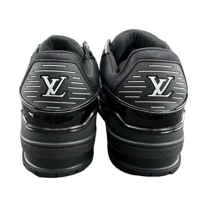 1:1 quality version 27963008 Black Glossy Lace-Up Shoes