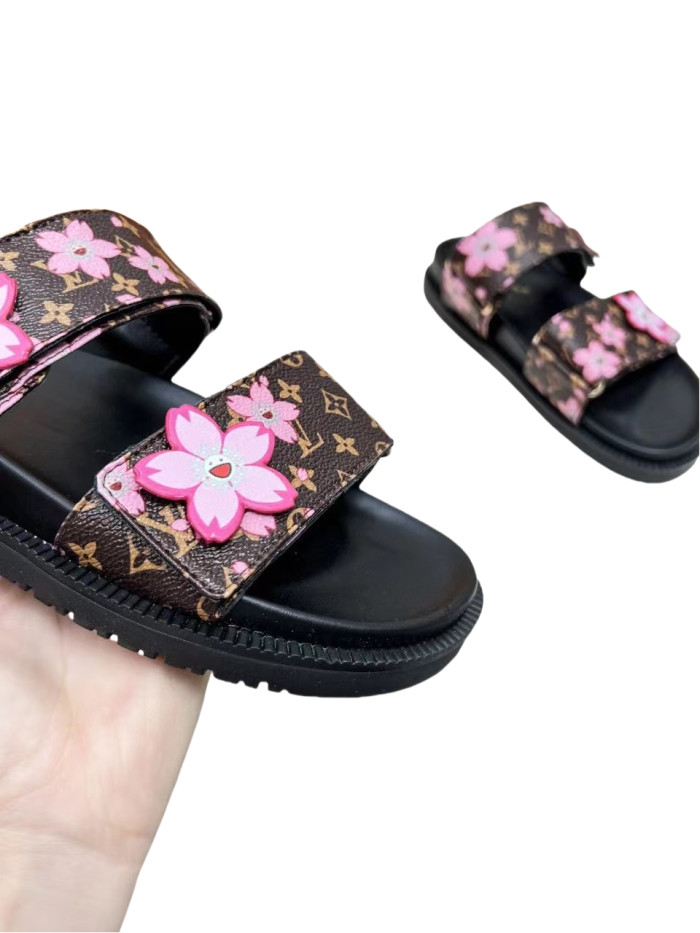1:1 quality version 27968591 co-branded cherry blossom sandals