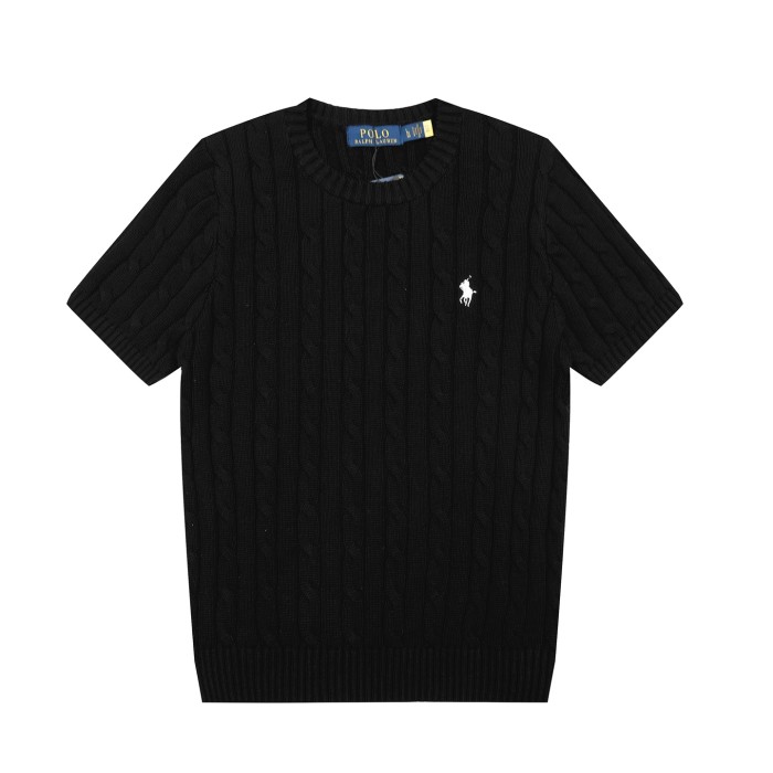 27971173 Embroidered Logo Knit T-shirt 12 colors for girls