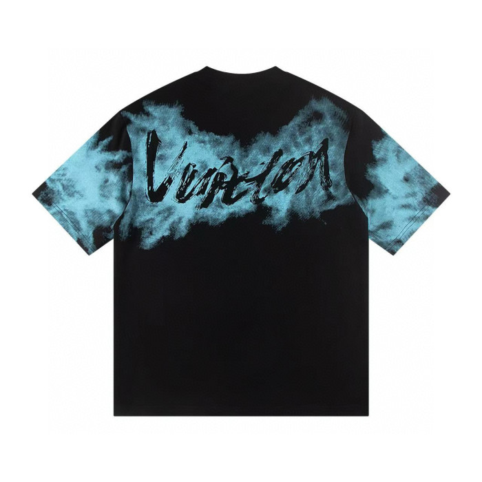 27971238 Tie-Dye Letter Print tee 3 colors
