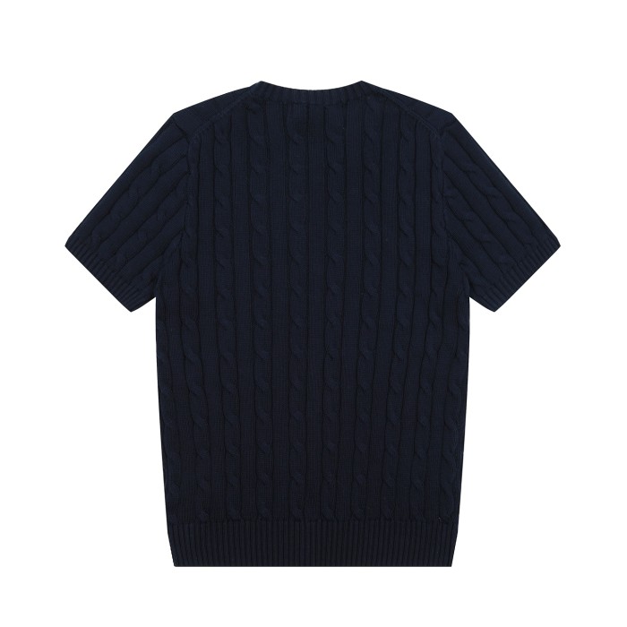 27971173 Embroidered Logo Knit T-shirt 12 colors for girls